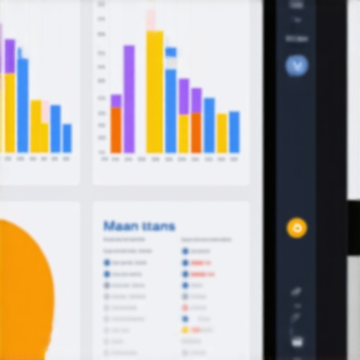 Screenshot of SEO analytics dashboard with Manhattan geolocation data