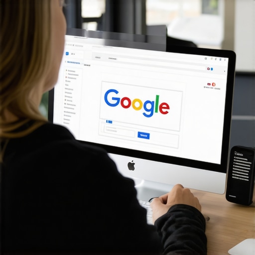 Team working on Google Business Profile setup