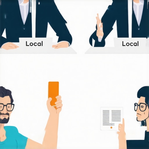 Team analyzing local SEO strategies and Google maps rankings in Manhattan, NYC