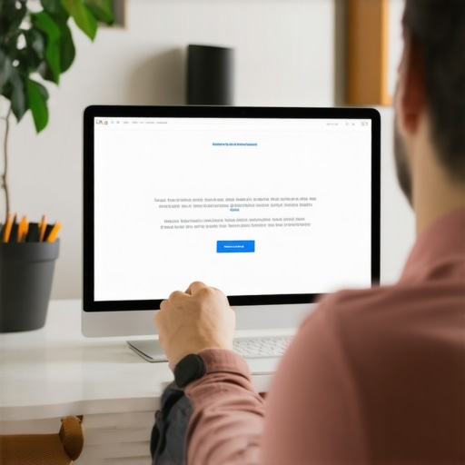Web developer working on Manhattan SEO website optimization.