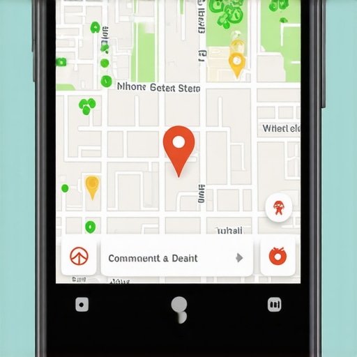The specific map embed technique that helps neighborhood locals find your door